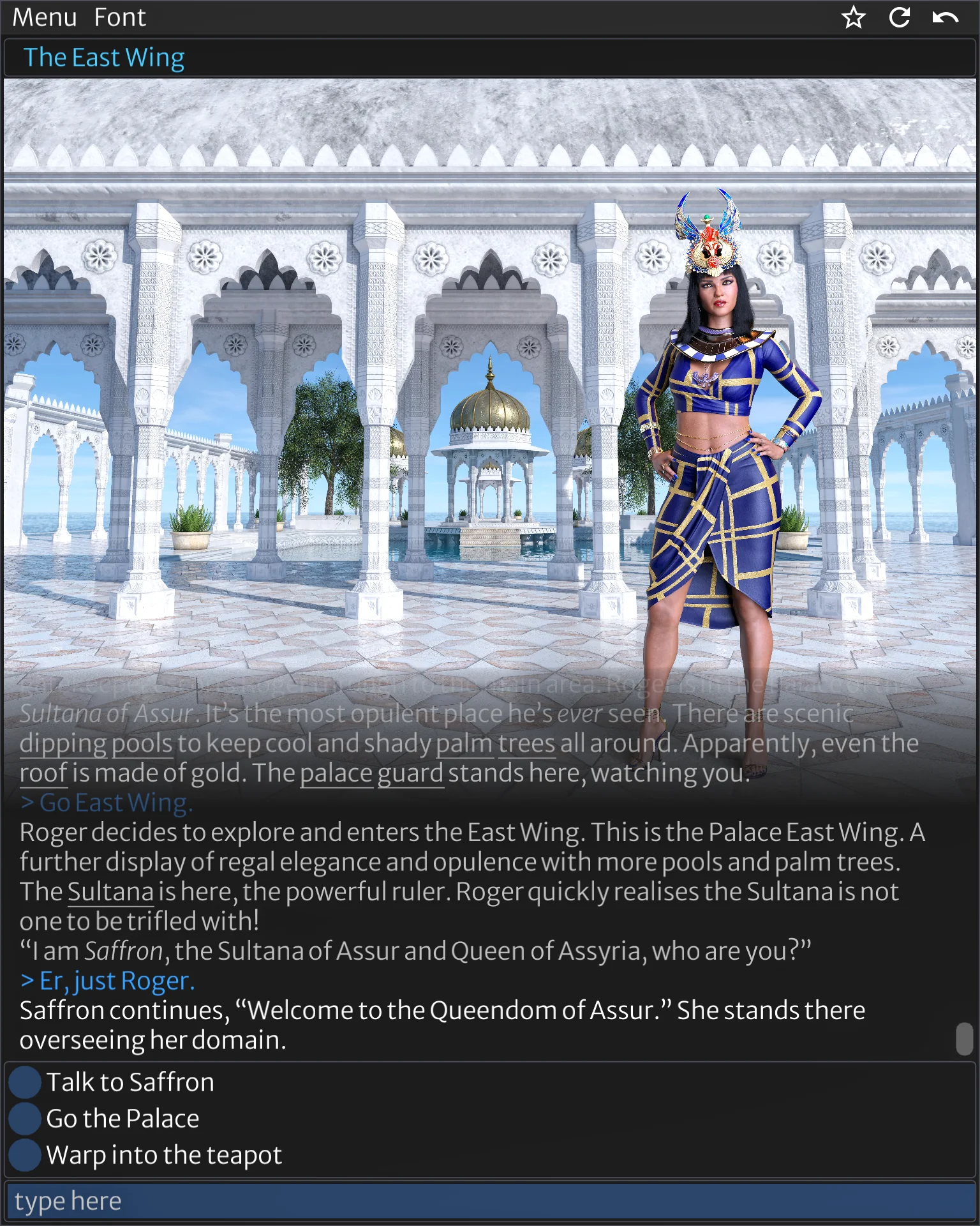 Neon Horizon dialogue